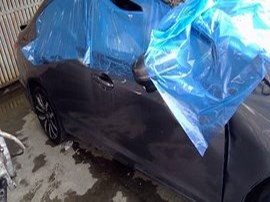 2015 CIVIC GRAY EX-L 1.8 AT  A24034